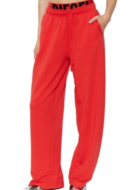 DIESEL Φόρμα LESLIE-D-POP TROUSERS - ΚΟΚΚΙΝΟ-W26A208760IKBJ-RED