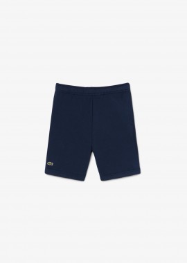 LACOSTE - Lacoste παιδικό σορτς με λογότυπο - GJ0801 Μπλε Σκούρο