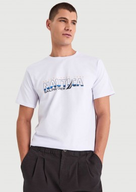 NAUTICA - Nautica ανδρικό T-shirt με λογότυπο