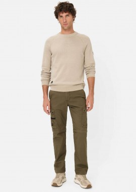 CAMEL ACTIVE - Camel Active ανδρικό παντελόνι cargo Relaxed Fit - C261-476X16-7F04 Λαδί