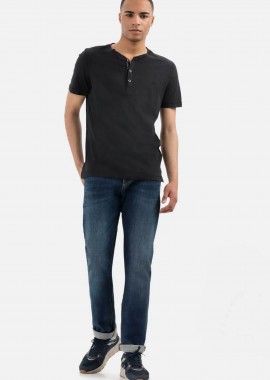 CAMEL ACTIVE - Camel Active ανδρικό τζιν παντελόνι πεντάτσεπο Regular Fit - C261NOS-488445-9Z55 Denim Blue Σκούρο