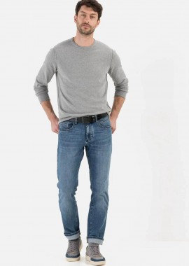 Camel Active ανδρικό τζιν παντελόνι πεντάτσεπο Relaxed Fit - C261NOS-488895-9D19 Denim Blue
