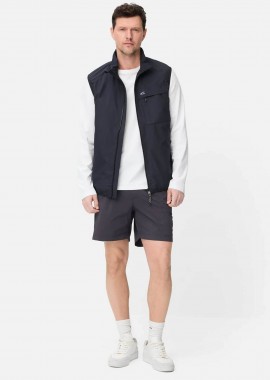 Camel Active ανδρικό μαγιό σορτς μονόχρωμο Relaxed Fit - C261-490X97-7F07 Μπλε Σκούρο