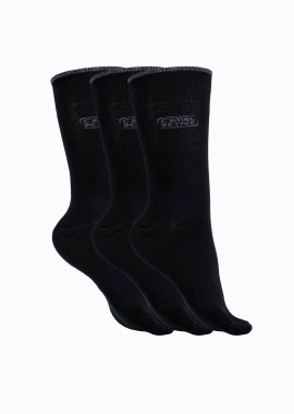 Camel Active σετ ανδρικές μακριές κάλτσες (3 ζευγάρια) - CA261NOS-6593 Μαύρο