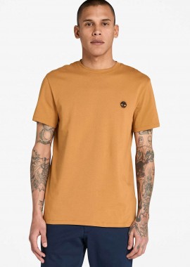 Timberland ανδρικό T-shirt με κεντημένο tree logo Slim Fit 