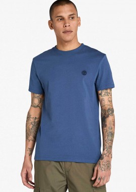TIMBERLAND - Timberland ανδρικό T-shirt με κεντημένο tree logo Slim Fit