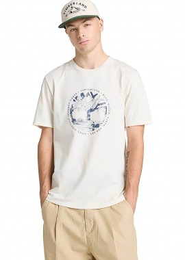 TIMBERLAND - Timberland ανδρικό T-shirt με tree logo print Regular Fit