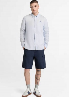 TIMBERLAND - Timberland ανδρική βερμούδα cargo poplin Loose Fit