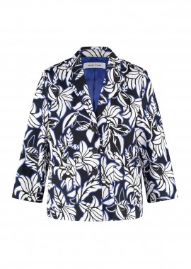 GERRY WEBER - Gerry Weber γυναικείo σακάκι με μανίκια 3/4 - 530036-31245 Μαύρο