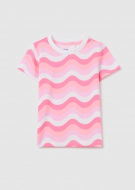 OVS παιδική μπλούζα με all-over print Regular Fit - 002265220 Ροζ