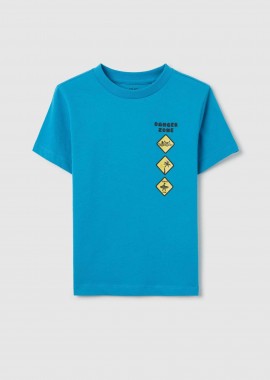 OVS KIDS - OVS παιδικό T-shirt με print Regular Fit - 002269159 Μπλε