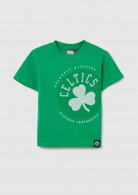 OVS παιδικό T-shirt με print Regular Fit - 002261456 Πράσινο