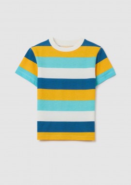 OVS KIDS - OVS παιδικό T-shirt με ριγέ σχέδιο Regular Fit - 002358816 Πολύχρωμο