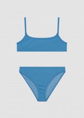 Minerva σετ παιδικό μαγιό ribbed bralette 