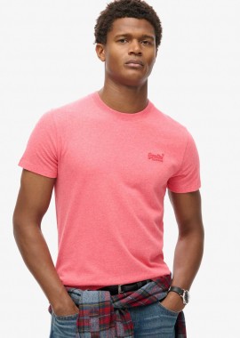 SUPERDRY & CO - Superdry ανδρικό T-shirt με κεντημένο λογότυπο Slim Fit