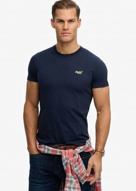Superdry ανδρικό T-shirt με κεντημένο λογότυπο Slim Fit 