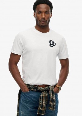 SUPERDRY & CO - Superdry ανδρικό T-shirt με κεντημένο λογότυπο Relaxed Fit