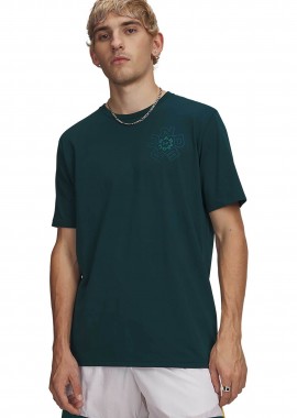 Under Armour ανδρικό T-shirt με graphic logo Loose Fit 