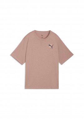 Puma γυναικείο T-shirt με λογότυπο Regular Fit 