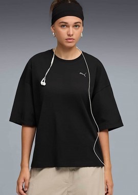 PUMA - Puma γυναικείο T-shirt με λογότυπο Oversized Fit