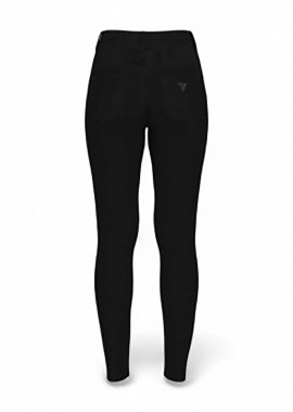 Guess γυναικείο ελαστικό παντελόνι shape up - W5RA34D5LM1 Μαύρο