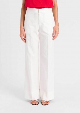 TWINSET - Twinset γυναικείο παντελόνι Wide Leg - 261TT2150 Εκρού