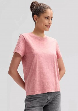 Lee® γυναικείο T-shirt μονόχρωμο Regular Fit 