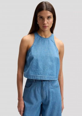 LEE - Lee® γυναικείο denim τοπ Boxy Fit - 112376987 Denim Blue