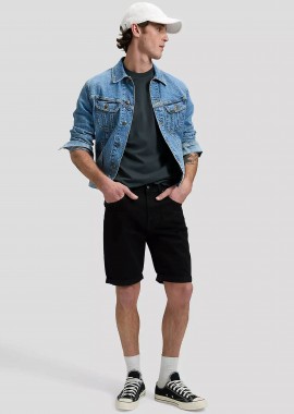 Lee® ανδρική βερμούδα denim πεντάτσεπη - 112376371 Μαύρο