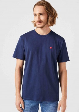 WRANGLER - Wrangler® ανδρικό T-shirt με κεντημένο λογότυπο Regular Fit