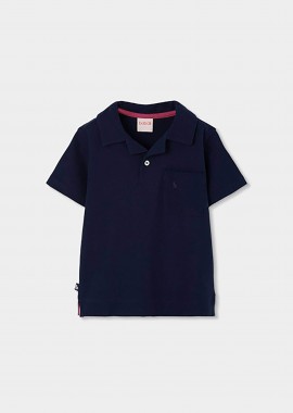 BOBOLI - Boboli παιδική μπλούζα πόλο - 823069 Μπλε Σκούρο