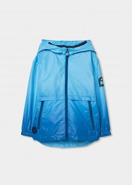 BOBOLI - Boboli παιδικό μπουφάν parka ντεγκραντέ - 503165 Τυρκουάζ