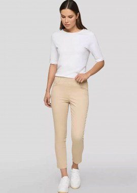 RABE - Rabe γυναικείο denim κολάν - 56-300152 Μπεζ