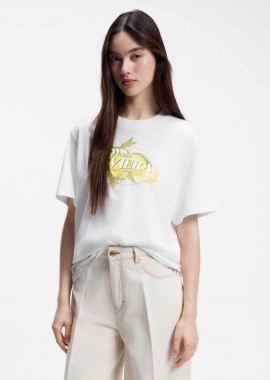 Hugo Boss γυναικείο T-shirt βαμβακερό με λογότυπο 