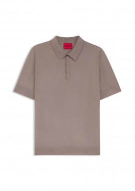 Hugo Boss ανδρική μπλούζα πόλο μονόχρωμη Regular Fit 