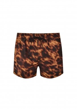 Hugo Boss ανδρικό μαγιό με animal print 