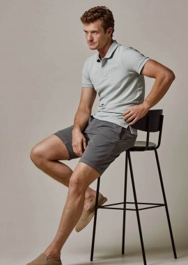 PROFUOMO - Profuomo ανδρική κοντομάνικη μπλούζα πόλο πικέ Regular Fit - PPXD10019J Πράσινο Μέντας