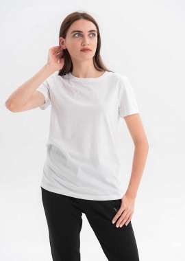 ARMANI EXCHANGE - Armani Exchange γυναικείο T-shirt με logo - XW001366AF10356 Λευκό