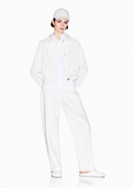 ARMANI EXCHANGE - Armani Exchange γυναικείο τζιν παντελόνι πεντάτσεπο Relaxed Fit - XW000100AF21335 Λευκό