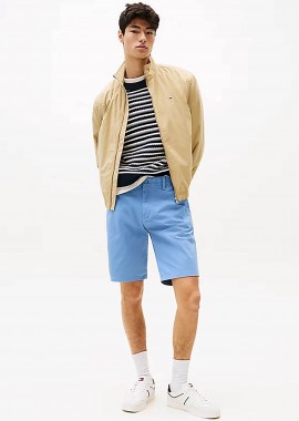 TOMMY JEANS - Tommy Jeans ανδρική βερμούδα chino Slim Fit - DM0DM21950 Γαλάζιο