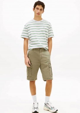 Tommy Jeans ανδρική βερμούδα cargo Regular Fit 