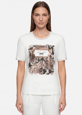 So Cosy γυναικείο T-shirt με print - 2438/8081 Εκρού