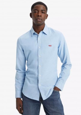 LEVI'S - Levi's® ανδρικό πουκάμισο μονόχρωμο Slim Fit - 866250005 Γαλάζιο