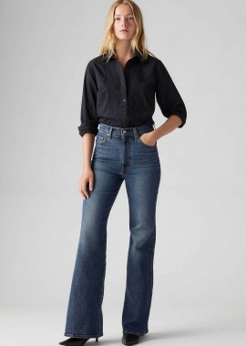 LEVI'S - Levi's® γυναικείο ψηλόμεσο τζιν παντελόνι πεντάτσεπο Slim Flared Fit