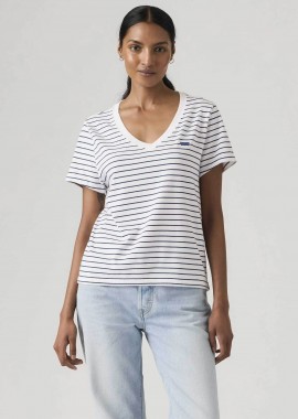 Levi's® γυναικείο T-shirt με ριγέ σχέδιο Standard Fit 