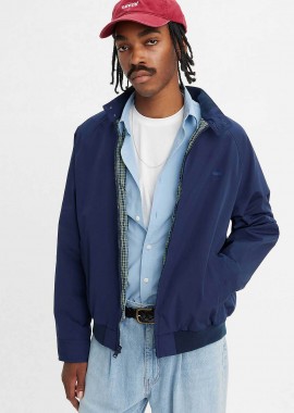 Levi's® ανδρικό jacket μονόχρωμο με λογότυπο Standard Fit 