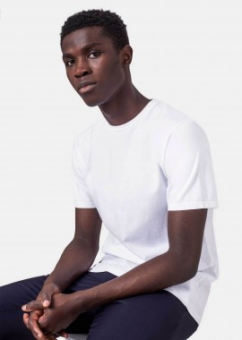 Colorful Standard ανδρικό T-shirt μονόχρωμο Relaxed Fit - CS1001 Λευκό