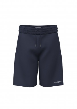 GUESS - Guess ανδρικό σορτς με logo print - M5GD49KCPR1 Μπλε Navy