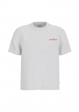 GUESS - Guess ανδρικό T-shirt με graphic print Regular Fit - M6GIC0K8HM0 Λευκό
