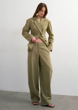TOPSHOP - Topshop γυναικείο παντελόνι Straight Fit